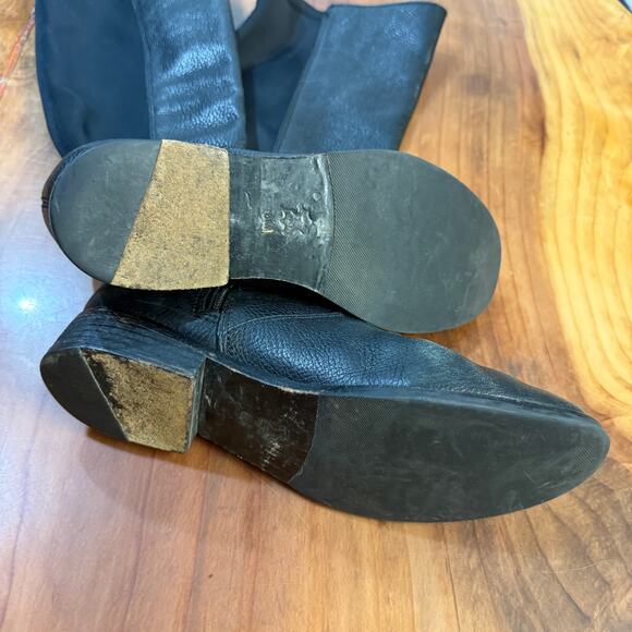 Tory Burch Seldon Over The Knee Women's Riding Boots 8M Leather Designer - Picture 10 of 11